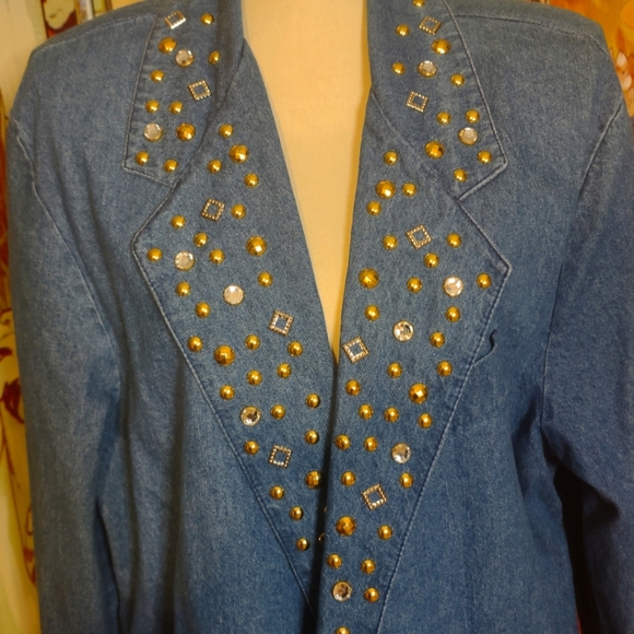 Embellished Jean Jacket - Picture 2 of 8